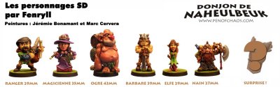 figurines peintes